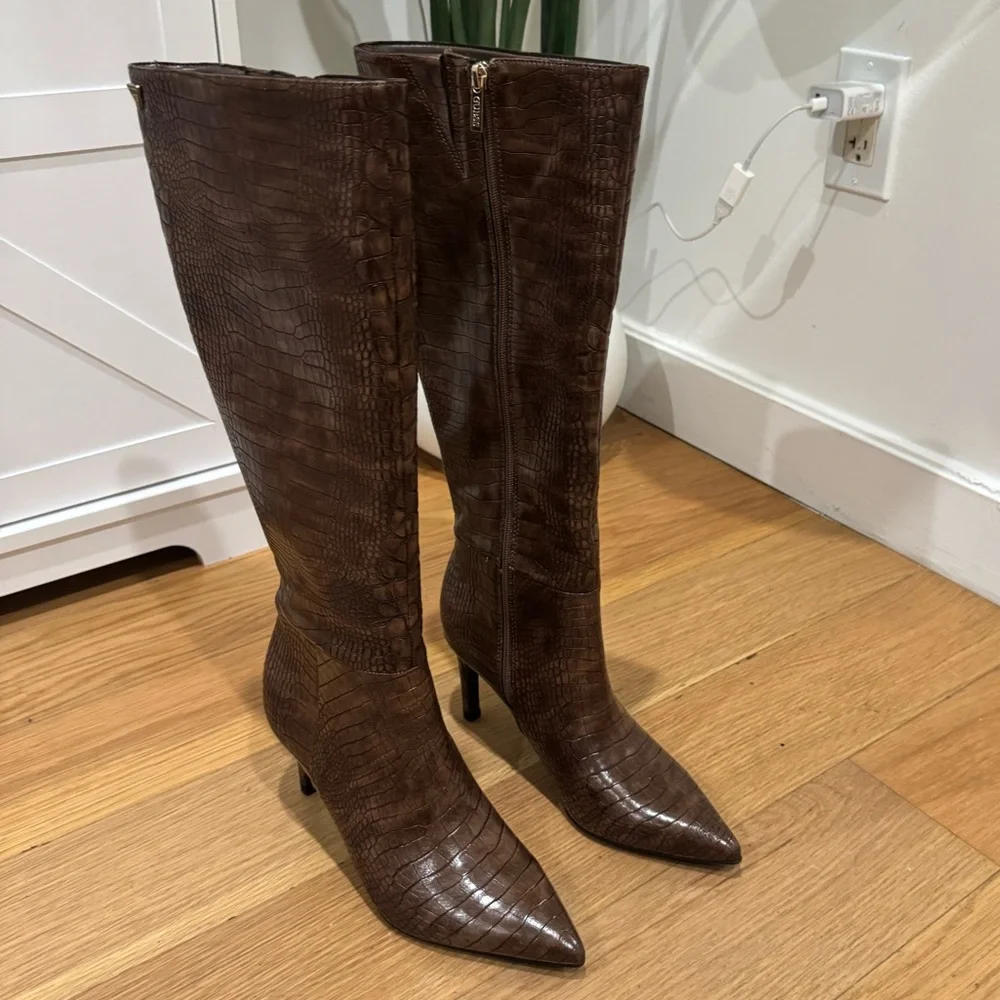 New Wayla Stiletto Knee High Boot by Guess